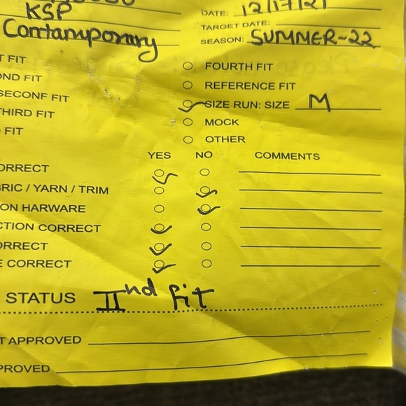 Urban Outfitters Liliana Side Slit Midi Dress Puff Sleeve patchwork striped Sz M - Picture 13 of 16